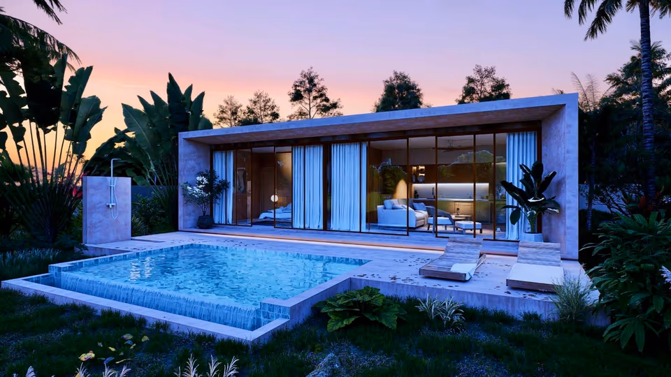 Cocoon Villas Maenam - development of 15 pool villas on Koh Samui's northern coast