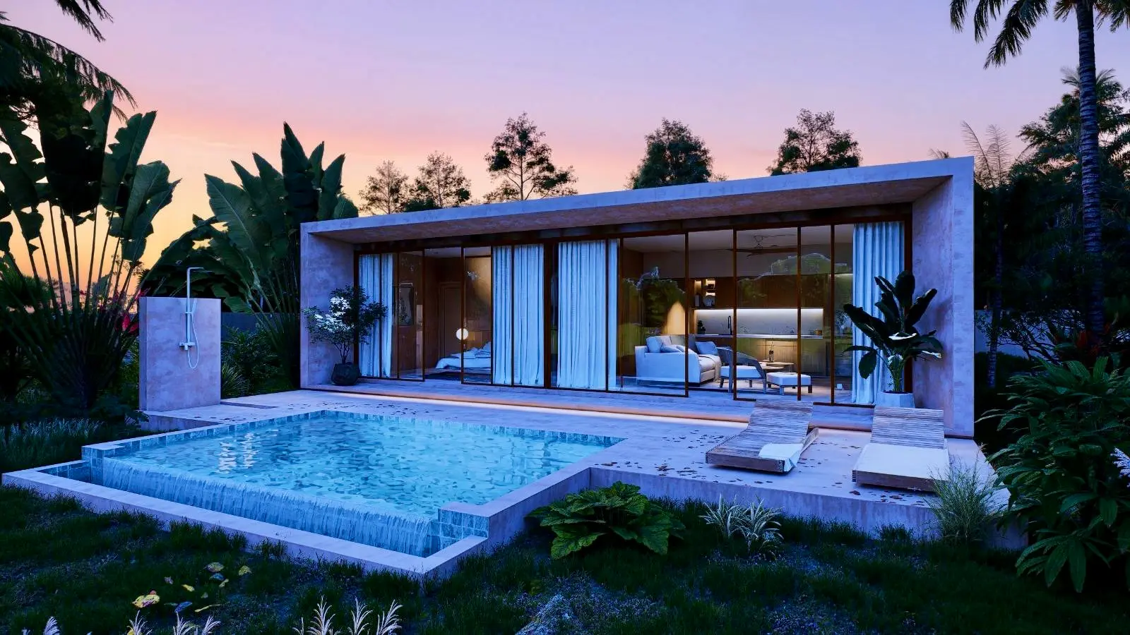 Cocoon Villas Maenam - development of 15 pool villas on Koh Samui's northern coast