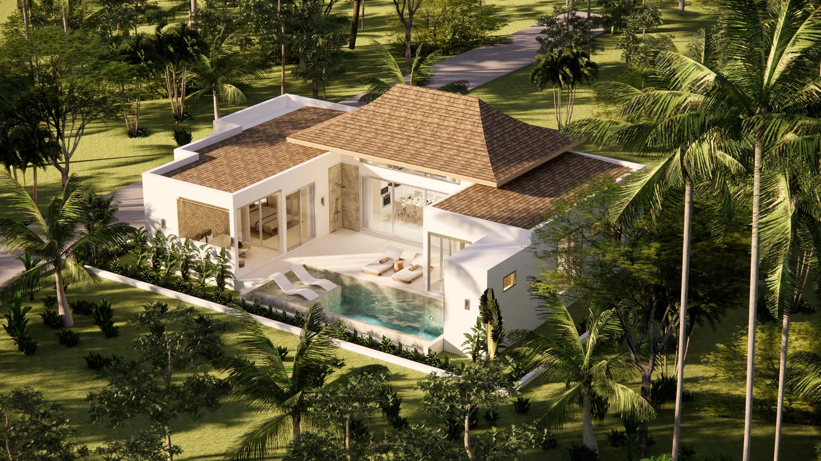 Aelora Residence - Villas in Choeng Mon, Koh Samui