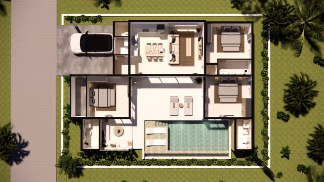 Aelora Residence - Villas in Choeng Mon, Koh Samui - 3
