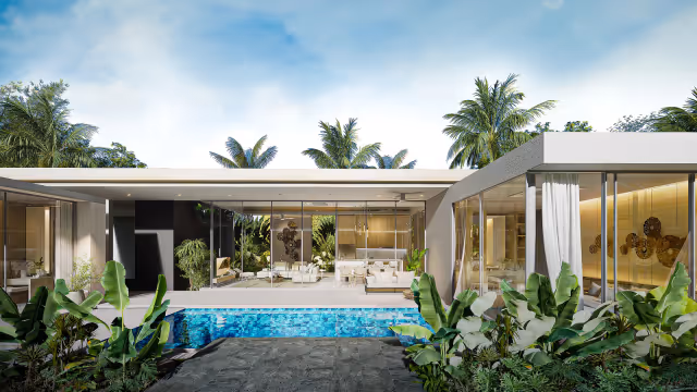 Amrits Luxury Villas - kameralny projekt willowy w Nai Yang - 3