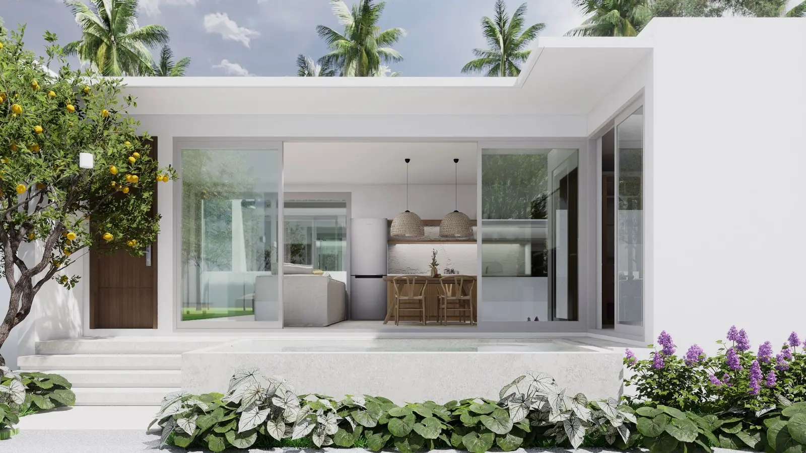 Araya Samui Villa - dziewięć willi 3BR w Maenam