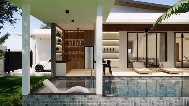 Baan Varij - trzy wille 4-sypialniane na Phuket - 5