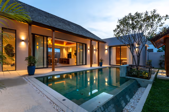 Bougainvillea Villa - wille w Bang Tao - 2