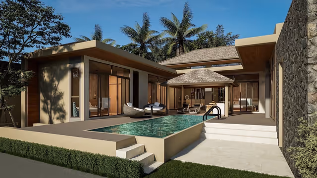 Coco Tropical - four pool villas in Baan Tai - 2