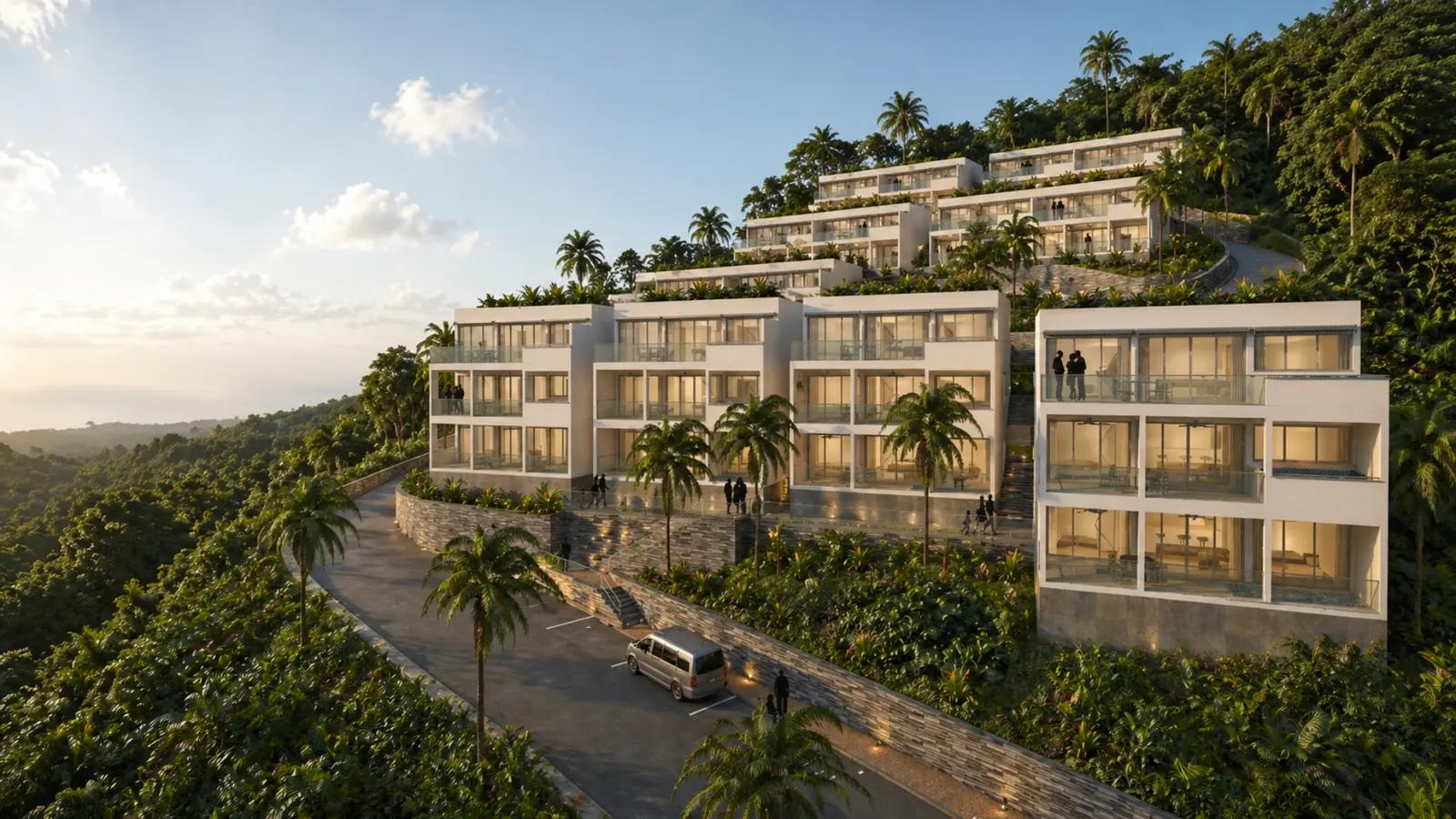 Crystal Bay View Residence - apartamenty z prywatnym basenem na Koh Samui