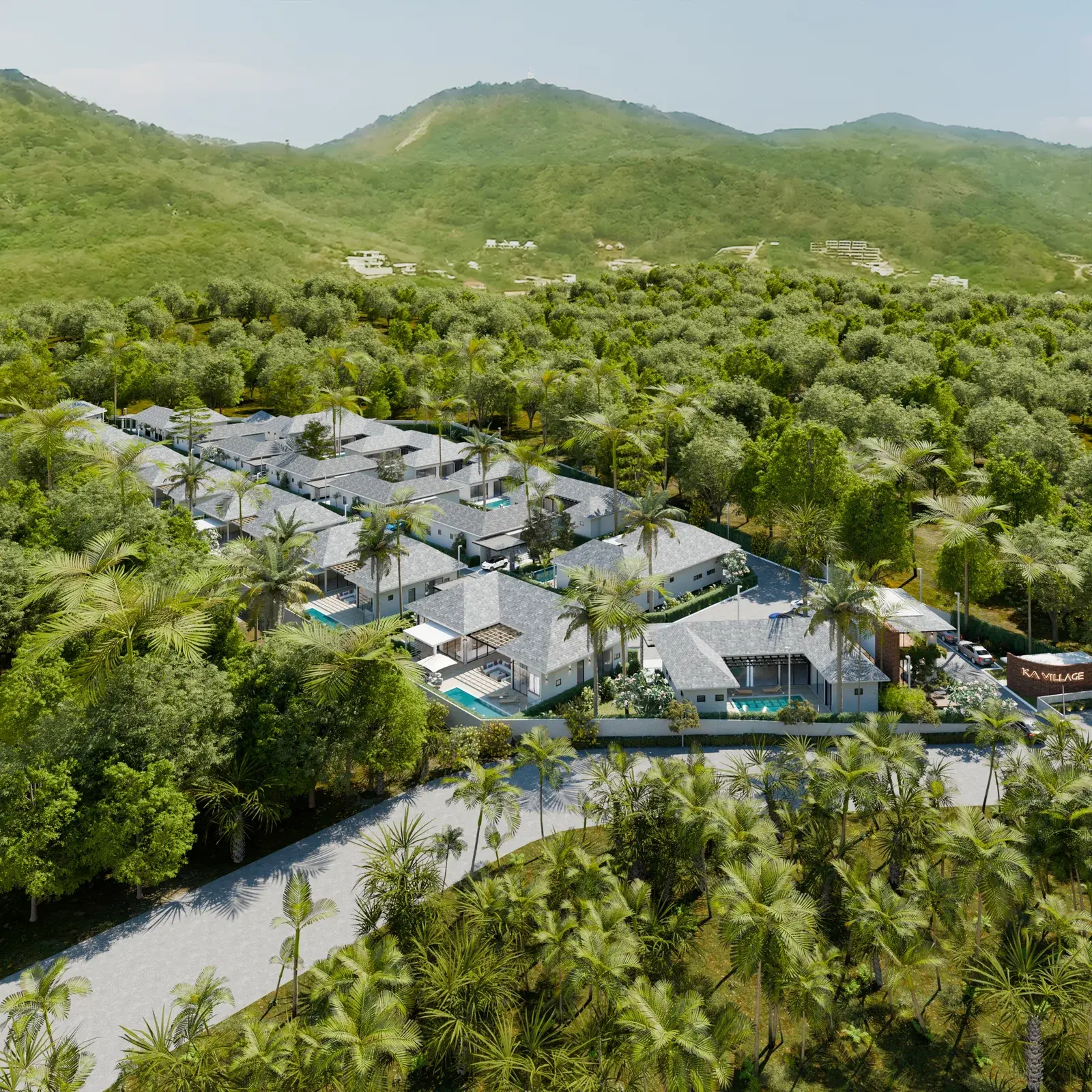 KA Village - siedem willi w kameralnej zabudowie na Phuket