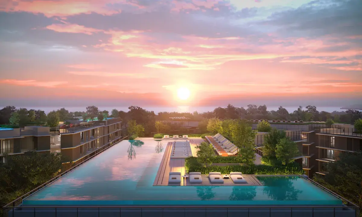 Laguna Lake Residences Aster - lakeside apartments in Bang Tao
