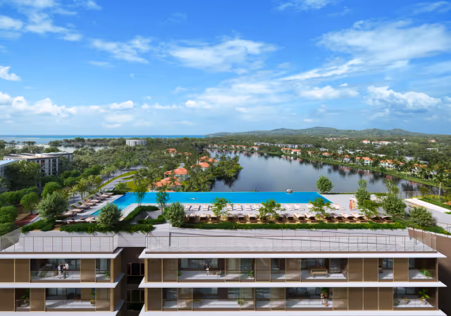 Laguna Lake Residences Aster - lakeside apartments in Bang Tao - 3