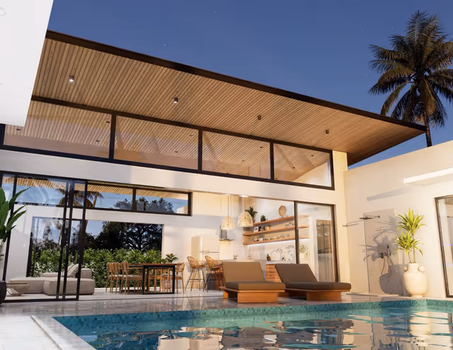 Lucila Beachside Villas - kameralna zabudowa willowa w Maenam - 3