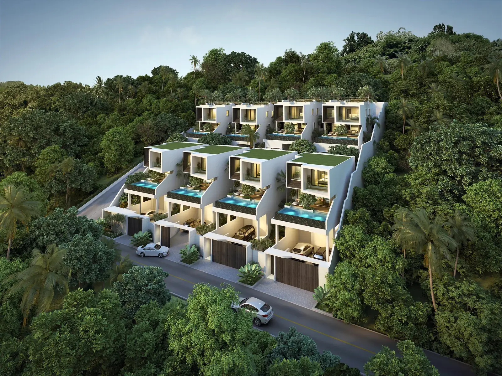 Maison Sky Villas - wille trzypokojowe na Phuket