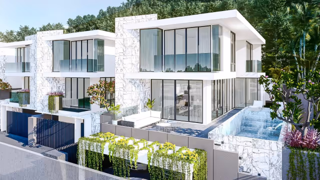 Mali Thai Pool Villas - cztery wille z basenem na Phuket - 2