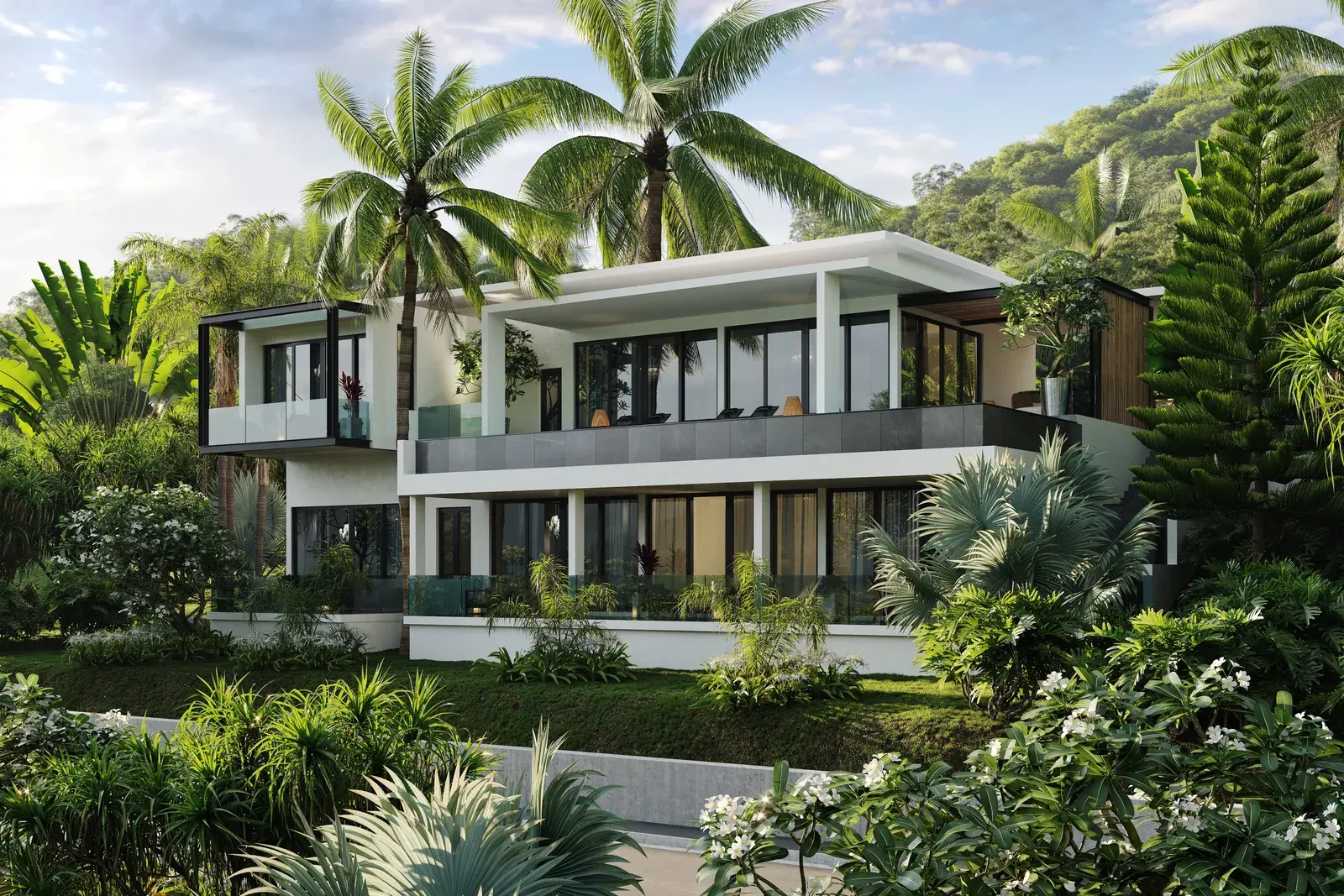 Manick Hillside - Ready Villas with Land on Phuket
