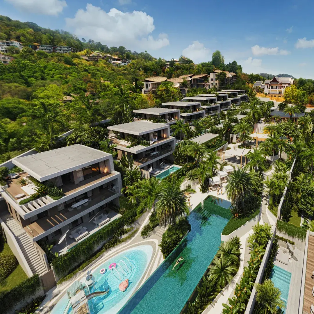 Mutti Family Villas - 37-unit villa estate in Chalong