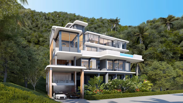 Phuvista Naithon - kameralny projekt 5 willi w północno-zachodnim Phuket - 2