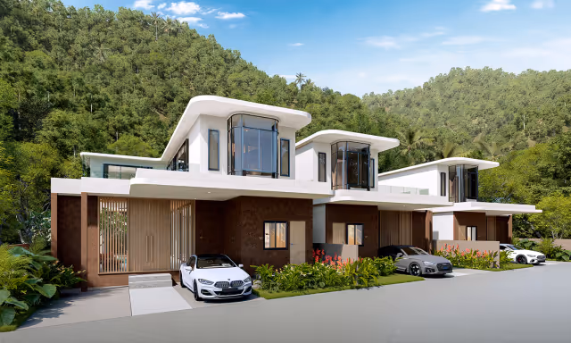 Phuvista Naithon - kameralny projekt 5 willi w północno-zachodnim Phuket - 5