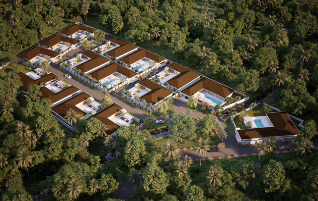 Sawitree Villas Maenam - wille z basenem w dzielnicy Bophut - 3