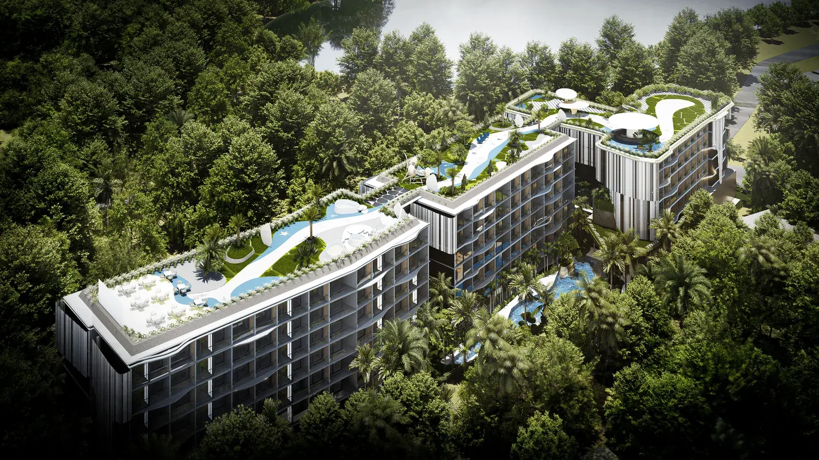 Sun Hills Lakeside Phuket - kompleks 402 jednostek w budowie