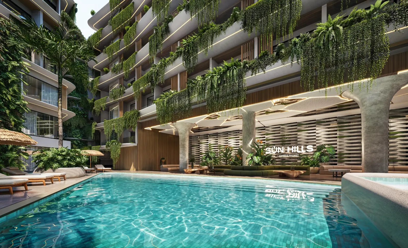 Sun Hills Layan Phuket - kondominium w dzielnicy Choeng Thale