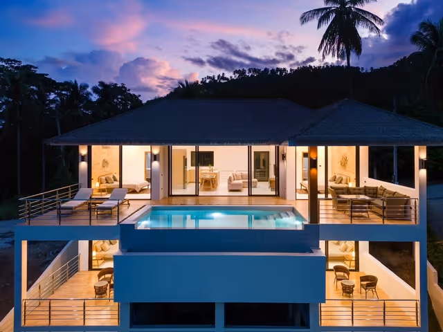 Sunrise Hill Villa - gotowa willa z widokiem na morze, Lamai - 2