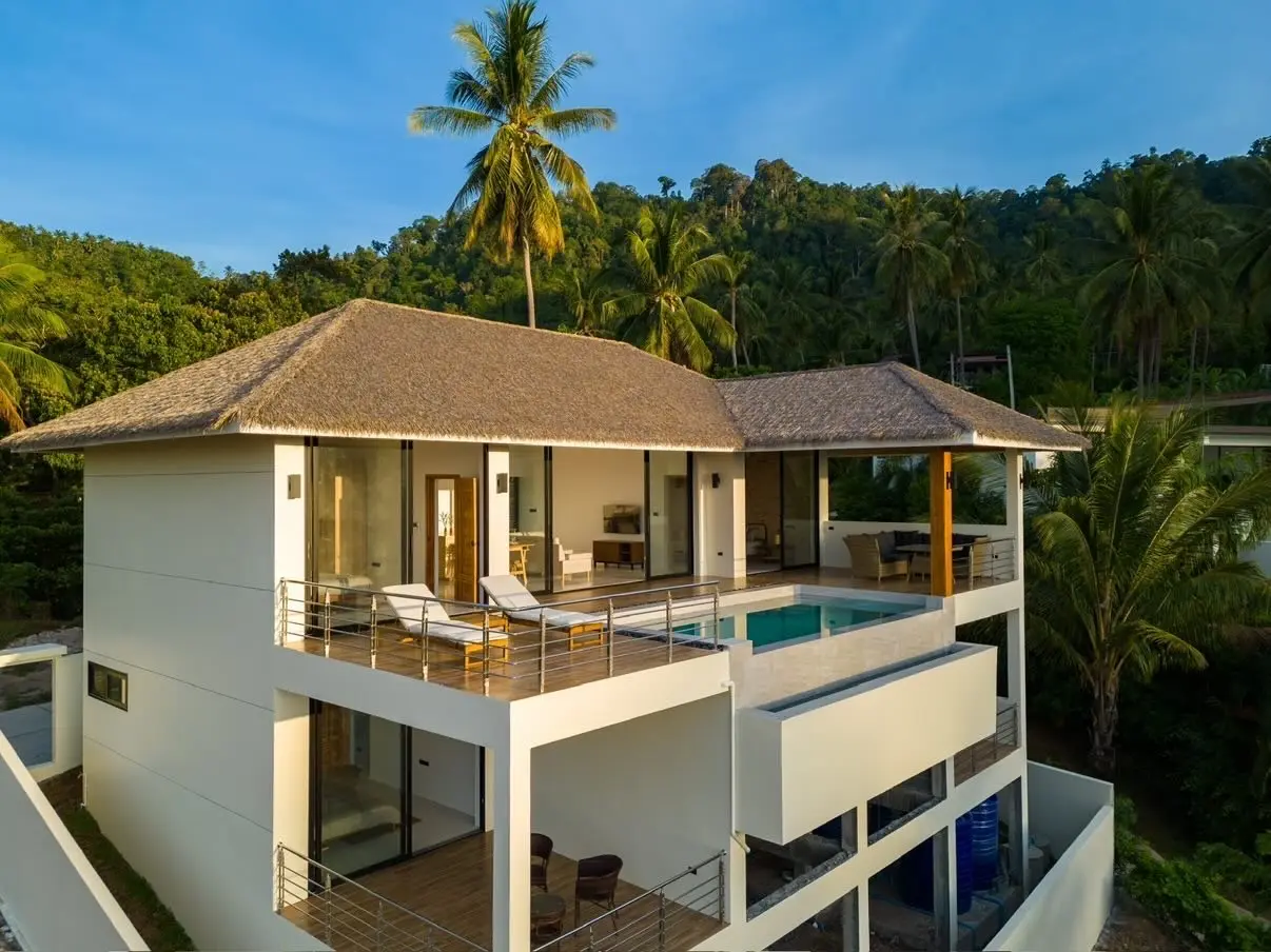 Sunrise Hill Villa - gotowa willa z widokiem na morze, Lamai