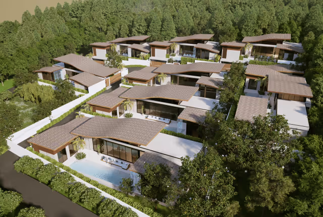 The Shann Villas Phuket - osiem willi w budowie - 2