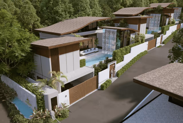 The Shann Villas Phuket - osiem willi w budowie - 4