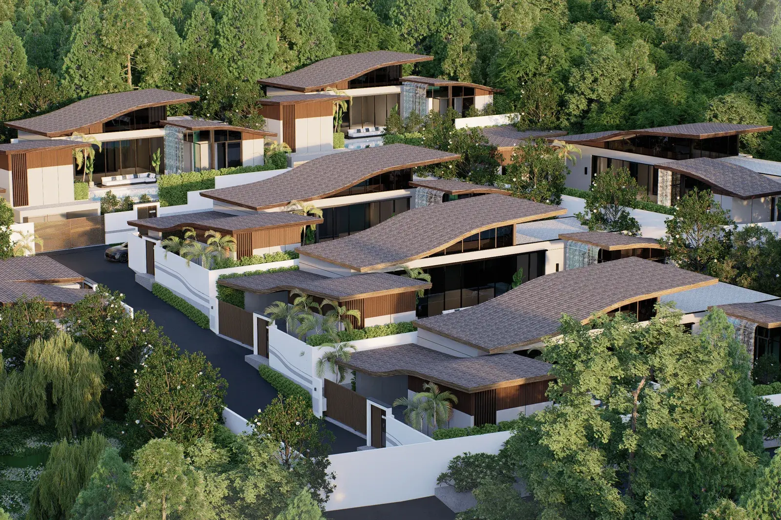 The Shann Villas Phuket - osiem willi w budowie