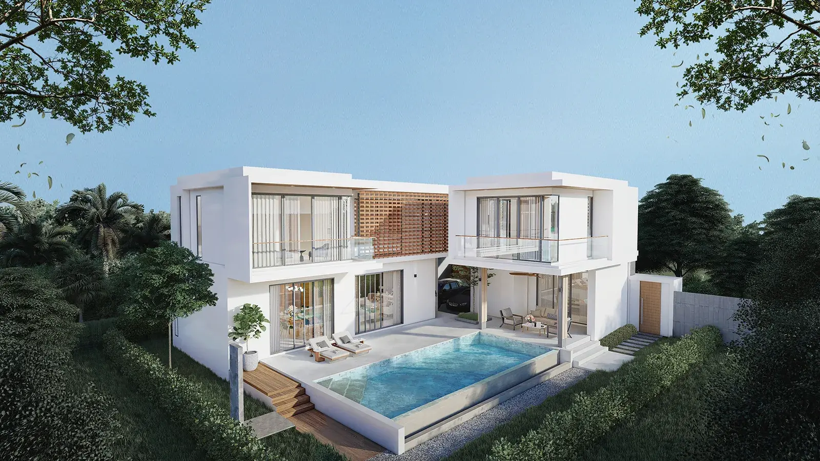 The Teak - wille na Phuket z prywatnymi basenami