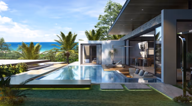 Walai Layan Villas Phuket - wille z widokiem na morze w dzielnicy Layan - 5