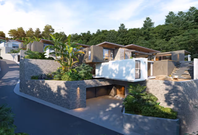 Walai Layan Villas Phuket - wille z widokiem na morze w dzielnicy Layan - 2