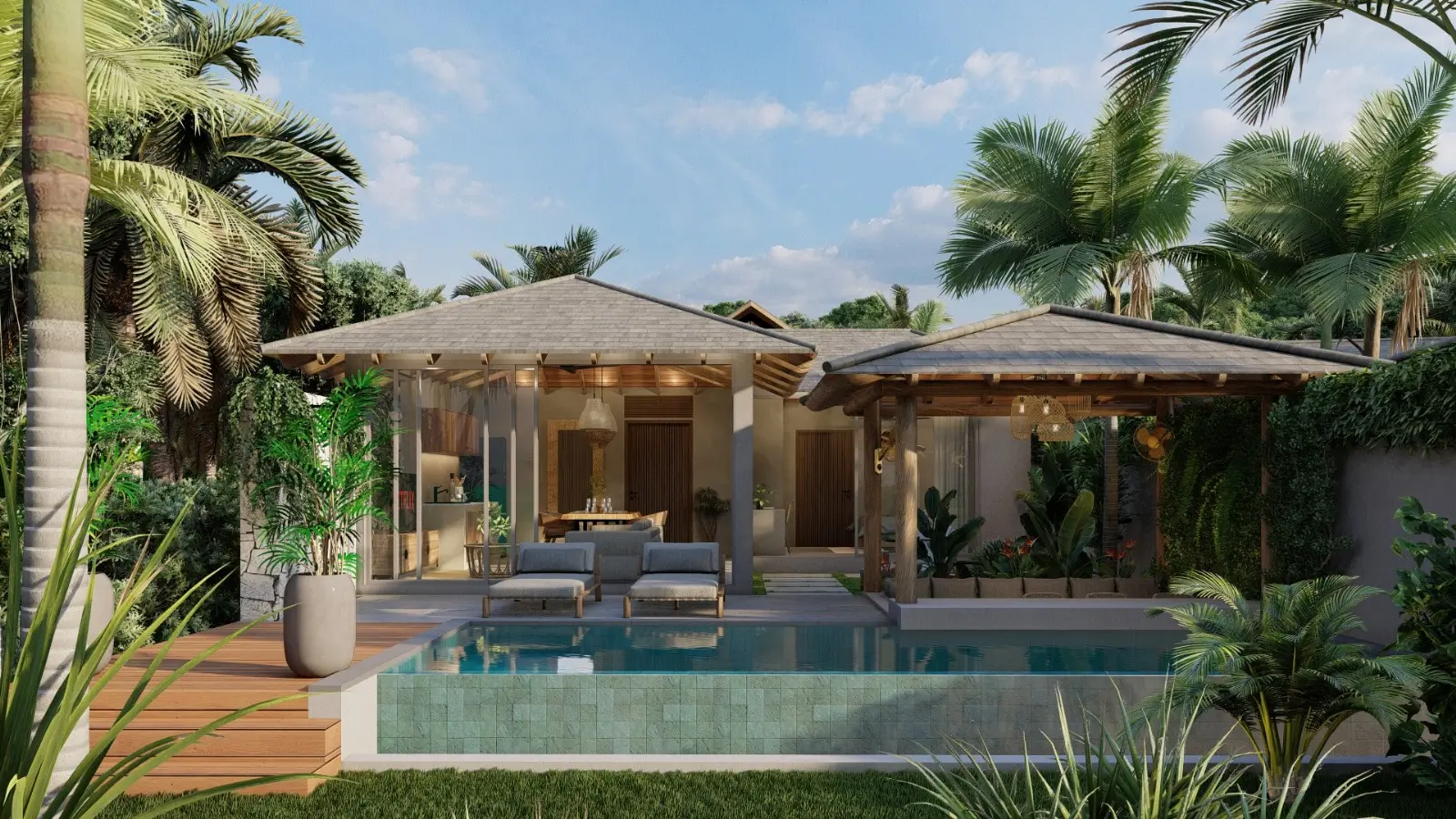 White Lotus Beach Residence - investment villas with beach access on Koh Samui