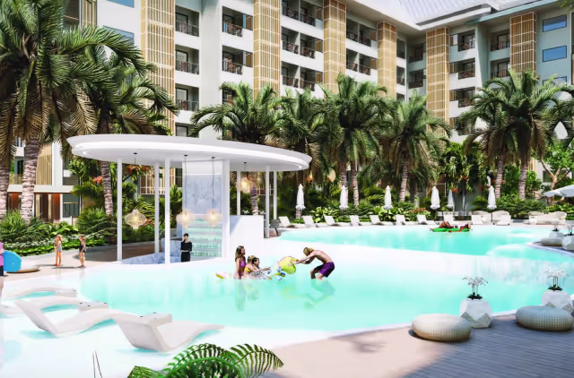 Wyndham Jomtien Pattaya - completed condo-hotel on the Gulf of Thailand - 2